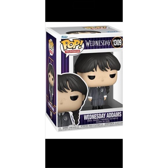 Funko Pop  1309 Wednesday figure from adams family - Picture 7 of 8